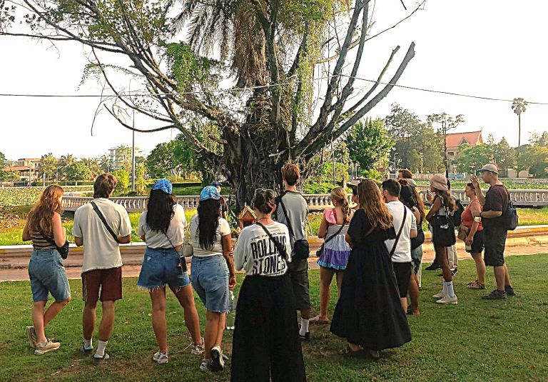 Visite à pied de Kampot